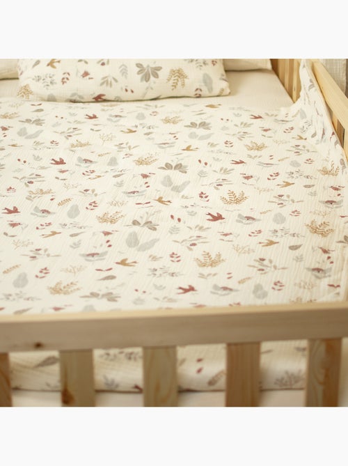 Sevira kids | housse de couette réversible en gaze de coton aube - Kiabi Sevira kids | housse de couette réversible en gaze de coton aube - Kiabi