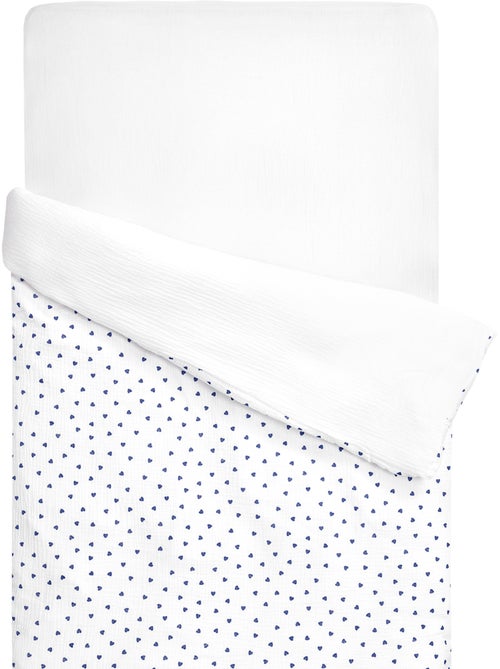 Sevira kids | housse de couette réversible en gaze de coton lovio - Kiabi Sevira kids | housse de couette réversible en gaze de coton lovio - Kiabi