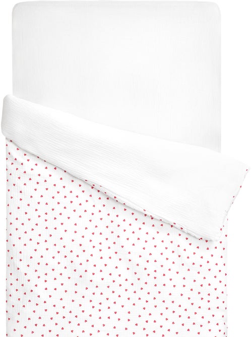 Sevira kids | housse de couette réversible en gaze de coton lovio - Kiabi Sevira kids | housse de couette réversible en gaze de coton lovio - Kiabi