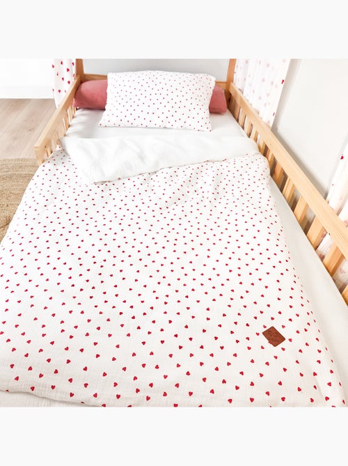 Sevira kids | housse de couette réversible en gaze de coton lovio - Kiabi Sevira kids | housse de couette réversible en gaze de coton lovio - Kiabi
