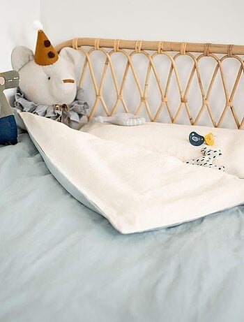 Sevira kids | housse de couette réversible en lin lavé