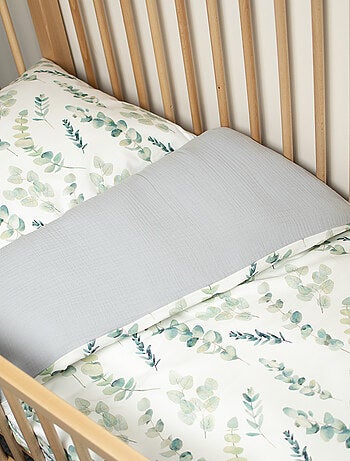 Sevira kids | housse de couette réversible eucalyptus