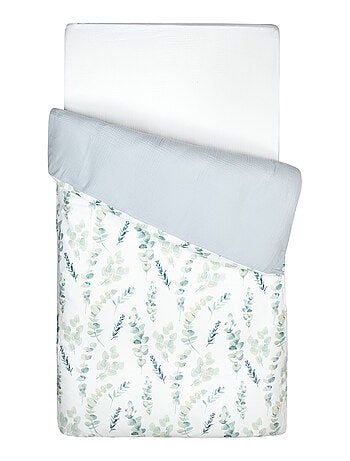 Sevira kids | housse de couette réversible eucalyptus