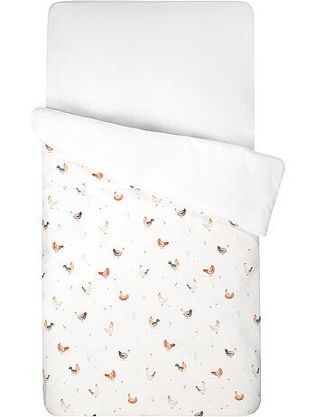 Sevira kids | housse de couette réversible gallina