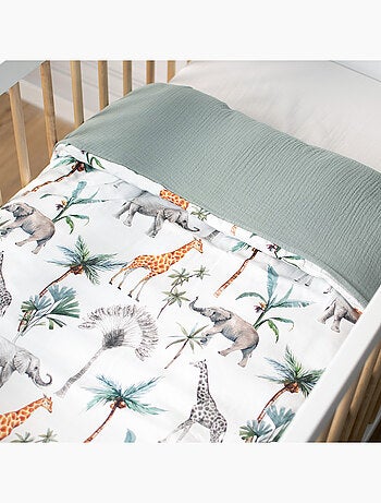 Sevira kids | housse de couette réversible safari