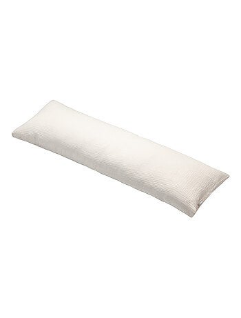 Sevira kids | housse pour traversin plat en gaze de coton jeanne
