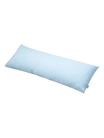 Sevira kids | housse pour traversin plat en gaze de coton jeanne