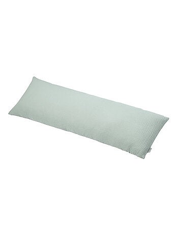 Sevira kids | housse pour traversin plat en gaze de coton jeanne