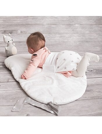 Sevira kids | jouet d'éveil bébé – culbuto chat en coton