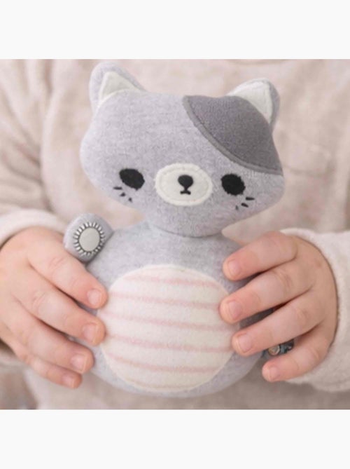 Sevira kids | jouet d'éveil bébé – culbuto chat en coton - Kiabi