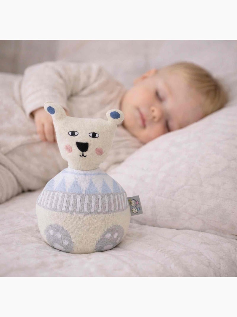 Sevira kids | jouet d'éveil culbuto cadeau de naissance Ecru - Kiabi