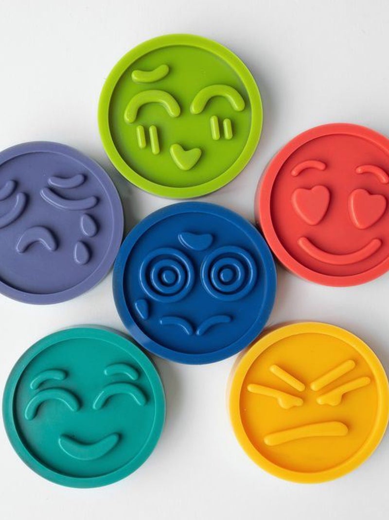 Sevira kids | jouet d'éveil montessori – puzzles sensoriels émotions Multicolore - Kiabi