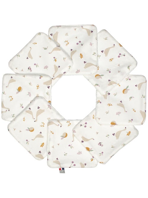 Sevira kids | lingettes bébé lavables 8 pièces sidonia - Kiabi