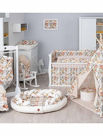 Sevira kids | lingettes bébé lavables en 100% coton 8 pièces néo vintage