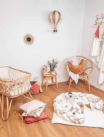 Sevira kids | lingettes bébé lavables en 100% coton 8 pièces néo vintage