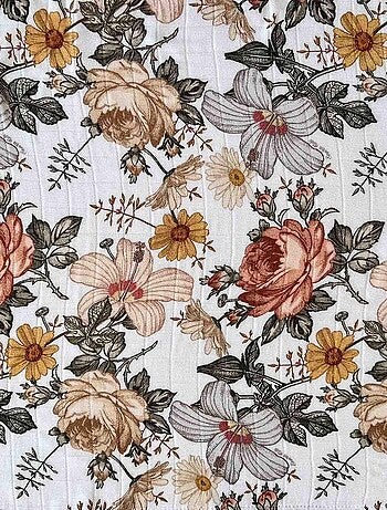 Sevira kids | lot de 2 langes en viscose de bambou néo vintage