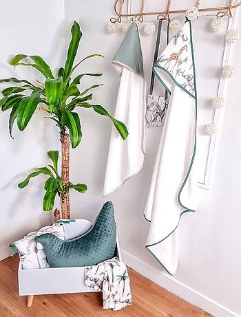 Sevira kids | ma première cape de bain en bambou safari