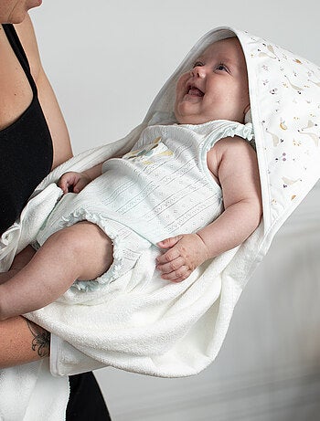 Sevira kids | ma première cape de bain en coton et bambou sidonia