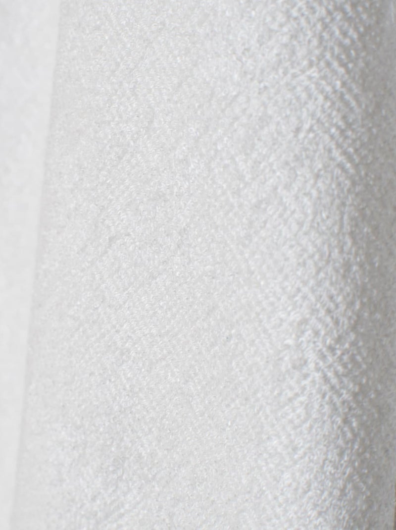 Sevira kids | ma première cape de bain en gaze de coton et bambou melody Blanc - Kiabi