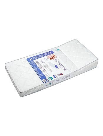 Sevira kids | matelas bébé anti-reflux avec plan incliné amovible - made in france