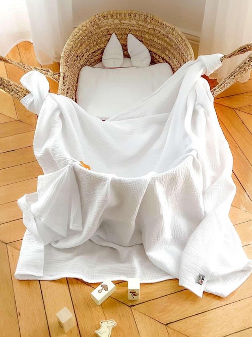 Sevira kids | maxi lange en gaze de coton jeanne - Kiabi