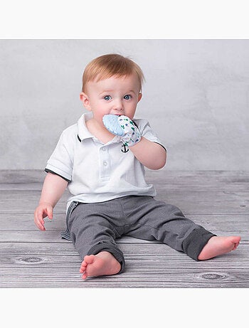 Sevira kids | moufle de dentition bébé sensorielle hérisson