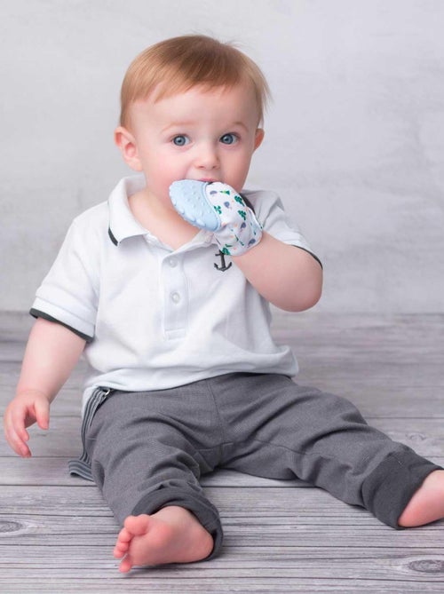 Sevira kids | moufle de dentition en silicone alimentaire hérisson - Kiabi