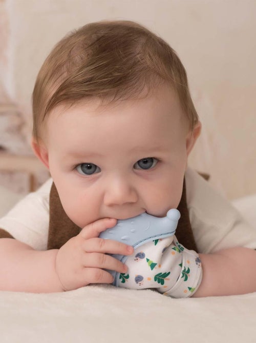 Sevira kids | moufle de dentition en silicone alimentaire hérisson - Kiabi