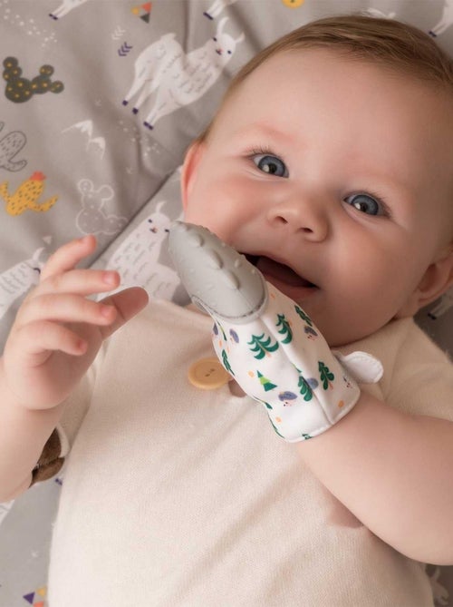 Sevira kids | moufle de dentition en silicone alimentaire hérisson - Kiabi