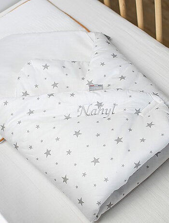 Sevira kids | oreiller plat en gaze de coton jeanne