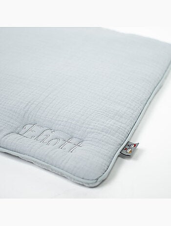 Sevira kids | oreiller plat en gaze de coton jeanne
