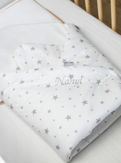 Sevira kids | oreiller plat en gaze de coton jeanne - Kiabi