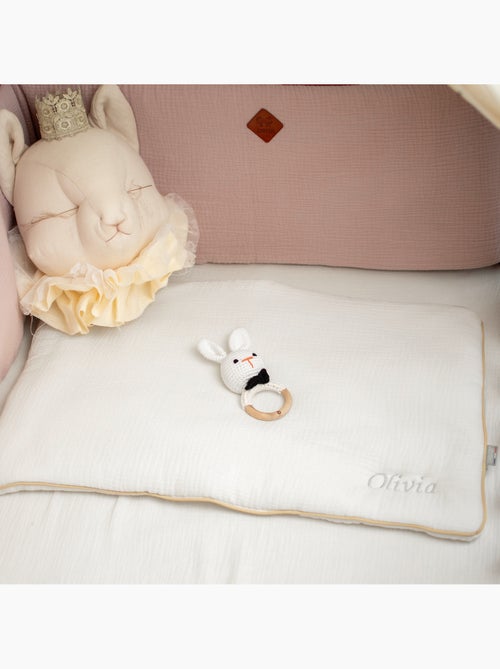 Sevira kids | oreiller plat en gaze de coton jeanne - Kiabi