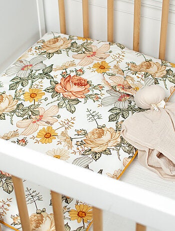 Sevira kids | oreiller plat réversible en coton néo vintage
