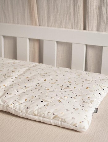 Sevira kids | oreiller plat réversible en coton sidonia