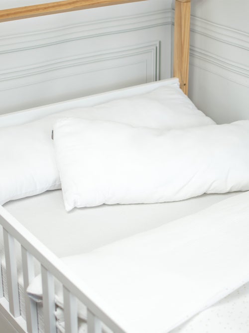 Sevira kids | oreiller traversin plat moelleux pour enfant - fabrication française - Kiabi