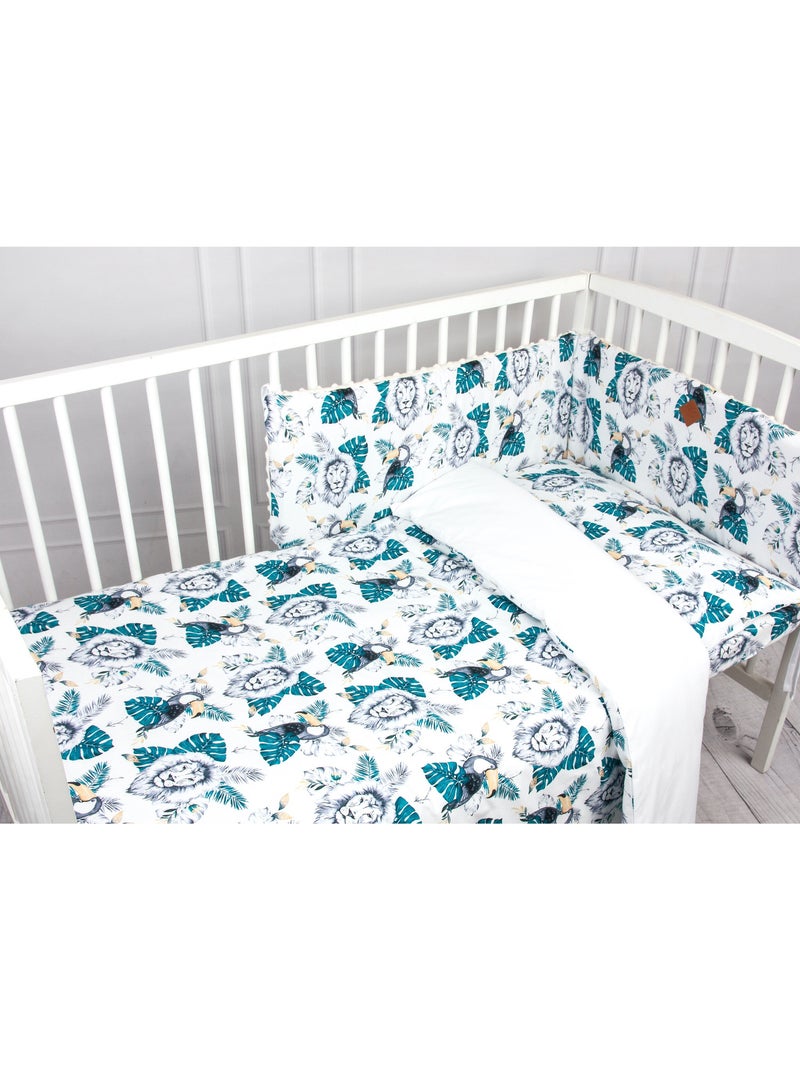 Sevira kids | parure de lit bébé en coton savana Multicolore - Kiabi