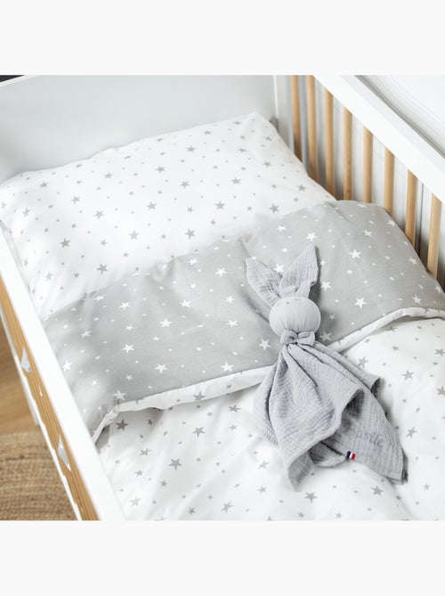 Sevira kids | parure de lit bébé réversible en coton stella - Kiabi