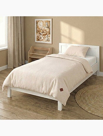 Sevira kids | parure de lit housse de couette et taie d'oreiller jeanne