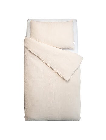 Sevira kids | parure de lit housse de couette et taie d'oreiller jeanne
