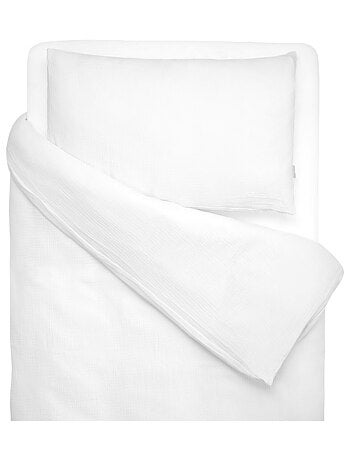 Sevira kids | parure de lit housse de couette et taie d'oreiller jeanne