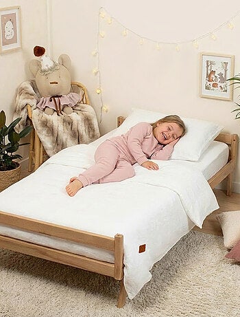 Sevira kids | parure de lit housse de couette et taie d'oreiller jeanne
