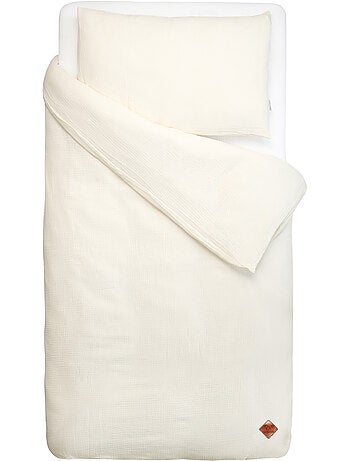 Sevira kids | parure de lit housse de couette et taie d'oreiller jeanne