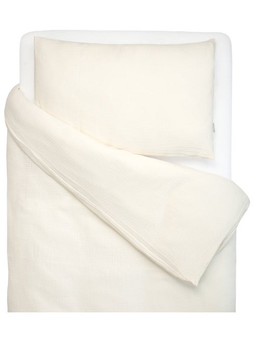 Sevira kids | parure de lit housse de couette et taie d'oreiller jeanne - Kiabi