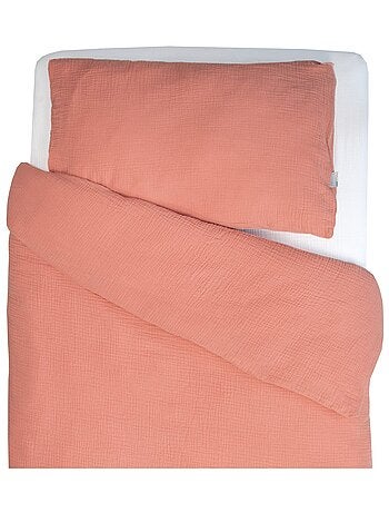 Sevira kids | parure de lit housse de couette et taie d'oreiller jeanne