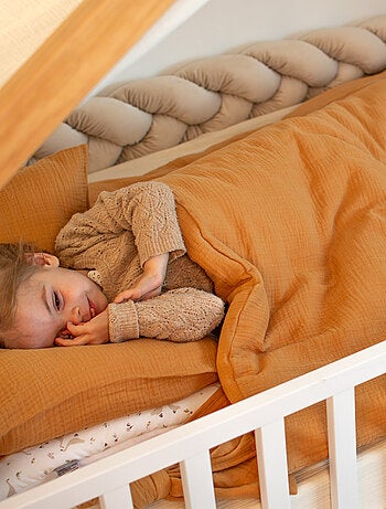 Sevira kids | parure de lit housse de couette et taie d'oreiller jeanne