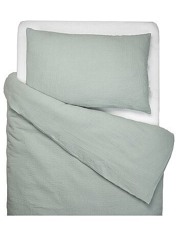 Sevira kids | parure de lit housse de couette et taie d'oreiller jeanne