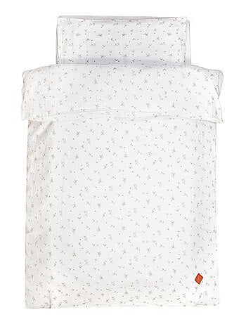 Sevira kids | parure de lit housse de couette et taie d'oreiller melody