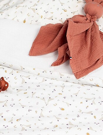 Sevira kids | parure de lit housse de couette et taie d'oreiller sidonia