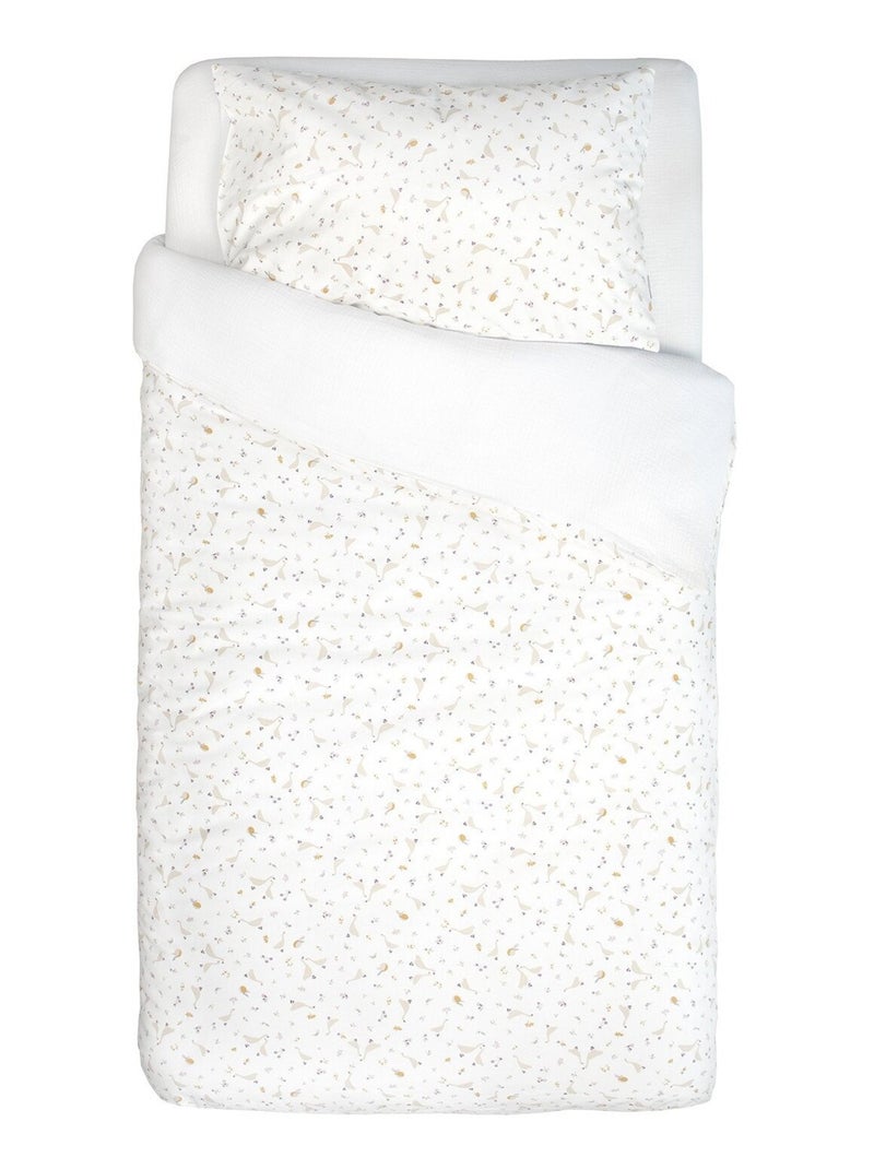 Sevira kids | parure de lit housse de couette et taie d'oreiller sidonia Beige - Kiabi